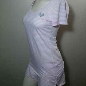Victorias Secret 2 Piece Pajama Shorts & T Small